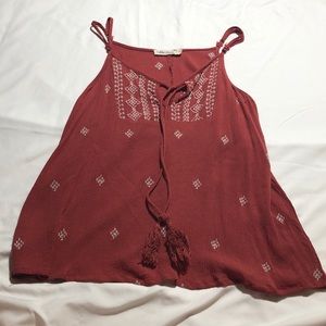 Chloe & Katie Rust Tank Top